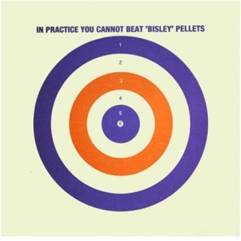 Bisley Grade 1 Coloured Targets - 17cm Bisley Grade 1 Coloured Targets - 17cm
